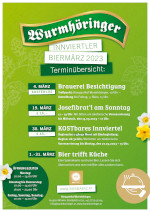 Terminübersicht Biermärz 2023
