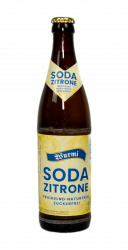 Wurmi Soda Zitrone Flache 0,5l